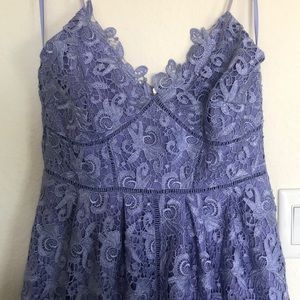 sherbert lace midi dress